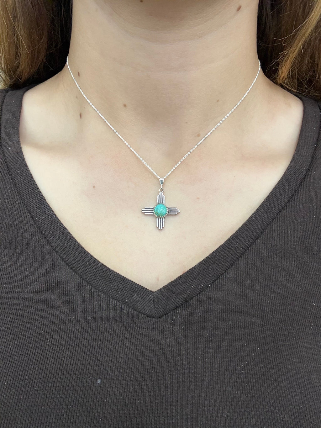 Zia Kingman  Turquoise Necklace