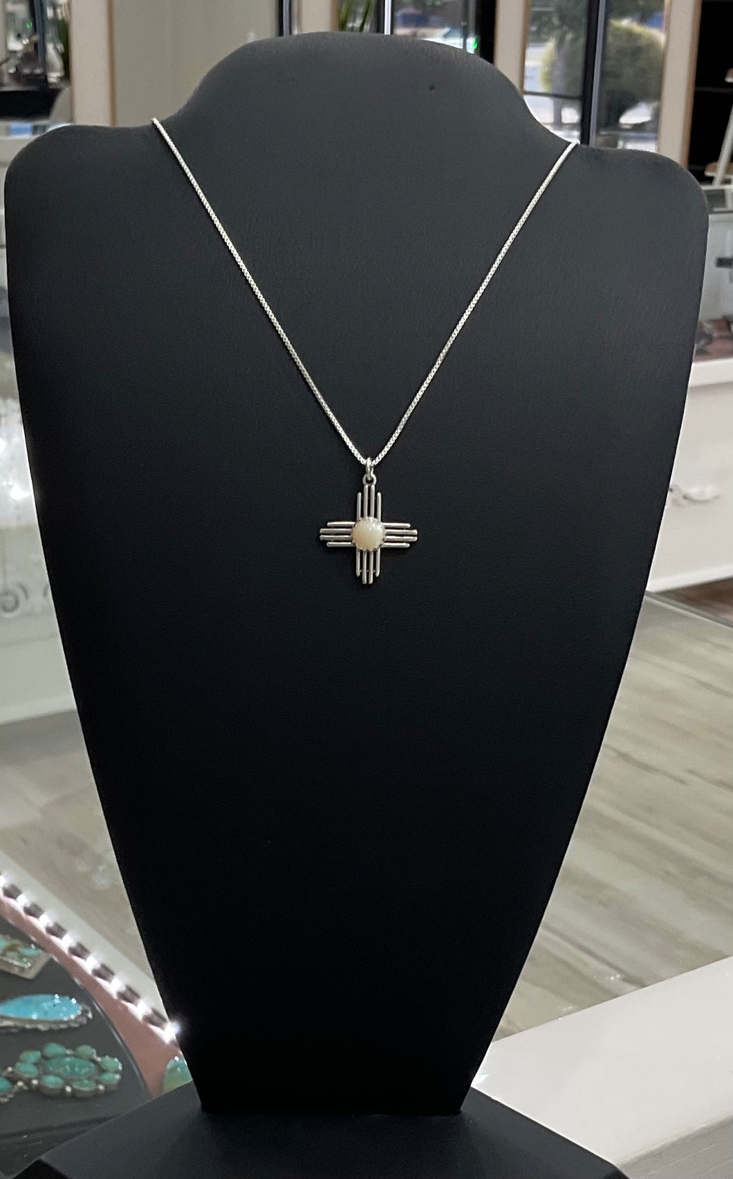 Mini Zia Mother of Pearl Necklace