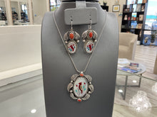 Load image into Gallery viewer, Sterling Silver MOP Inlay Set
