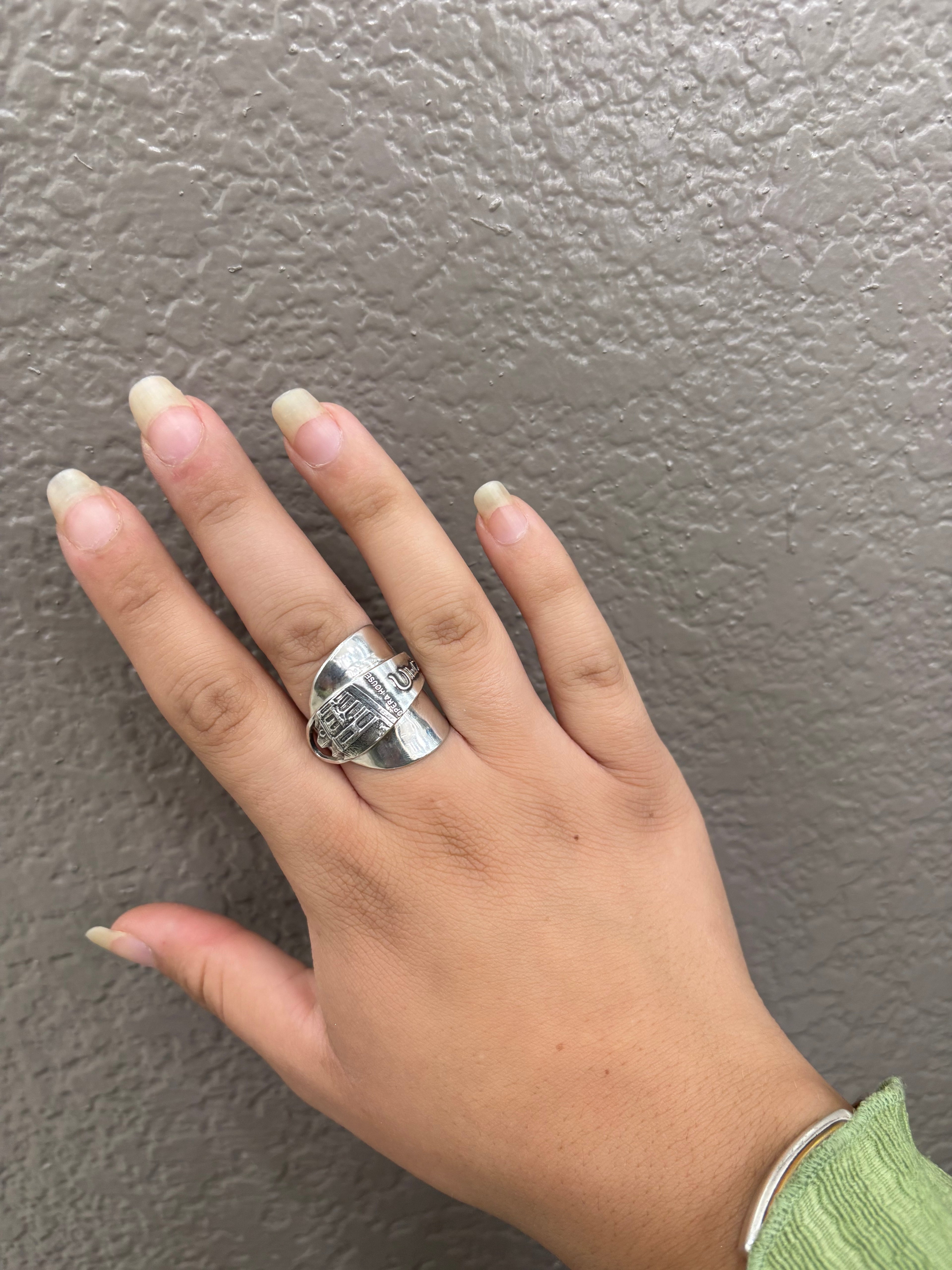 Sterling Silver Spoon Ring