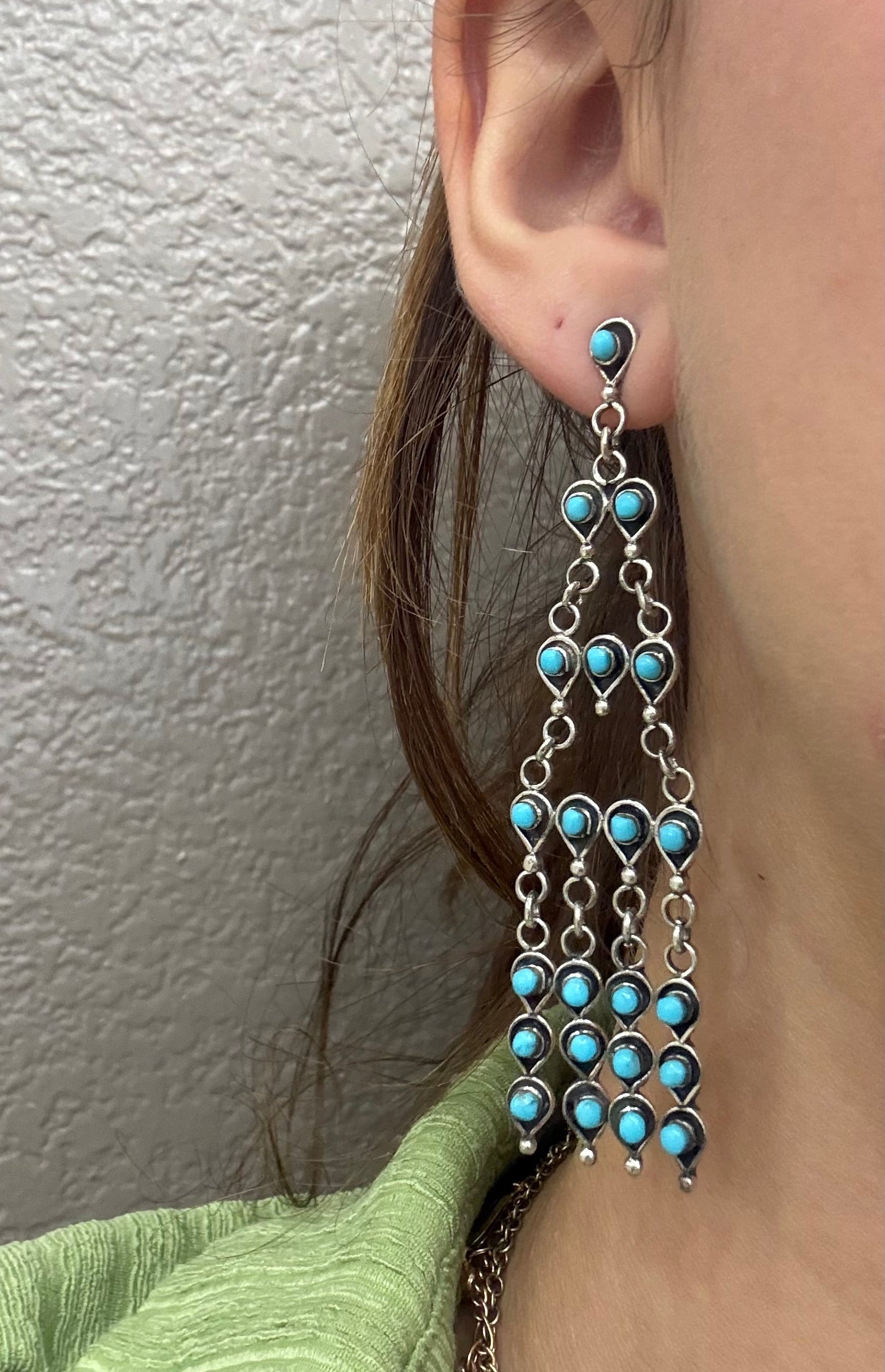 Kingman Turquoise Earrings
