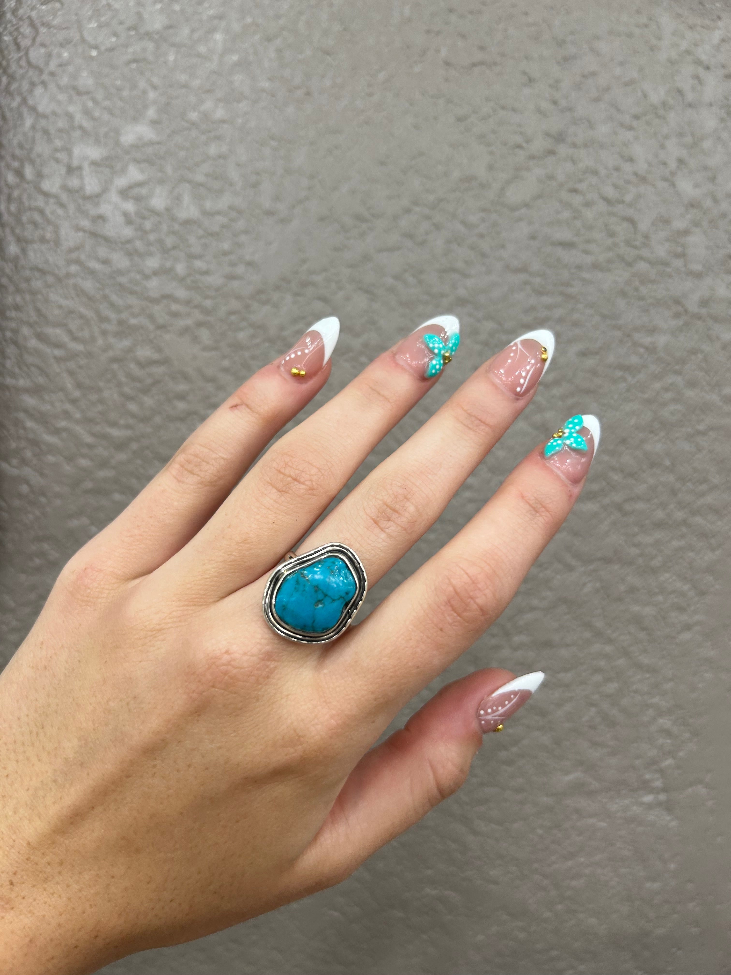 Kingman Turquoise Ring