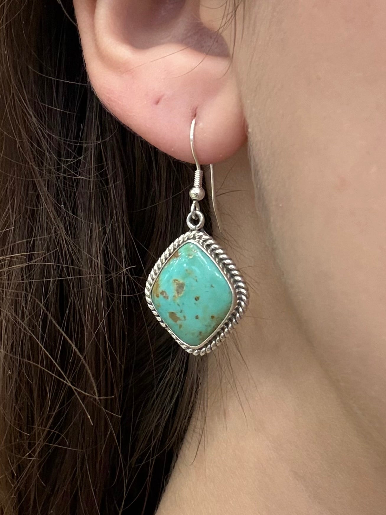 Kingman Turquoise Earrings