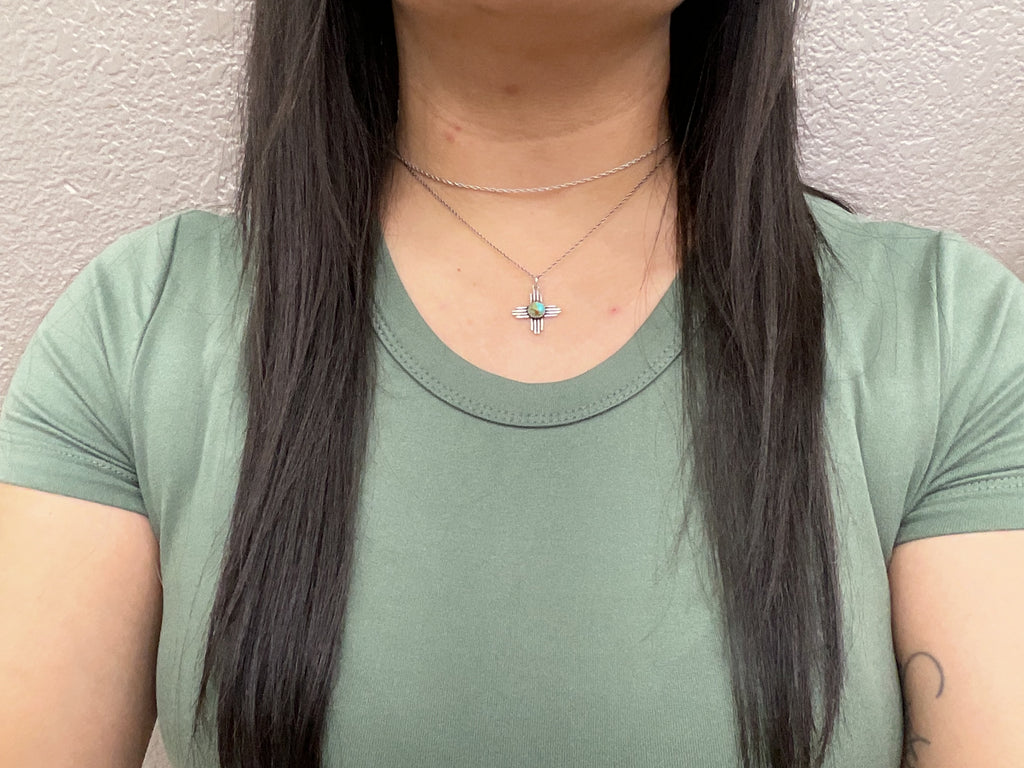 Mini Zia Kingman Necklace