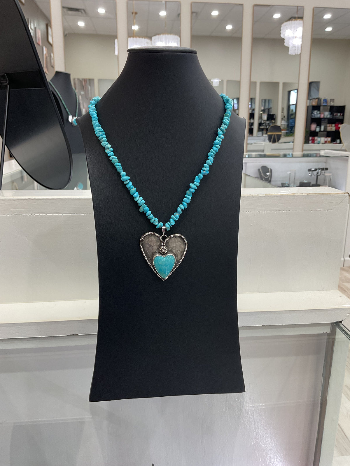Stacked Heart Necklace