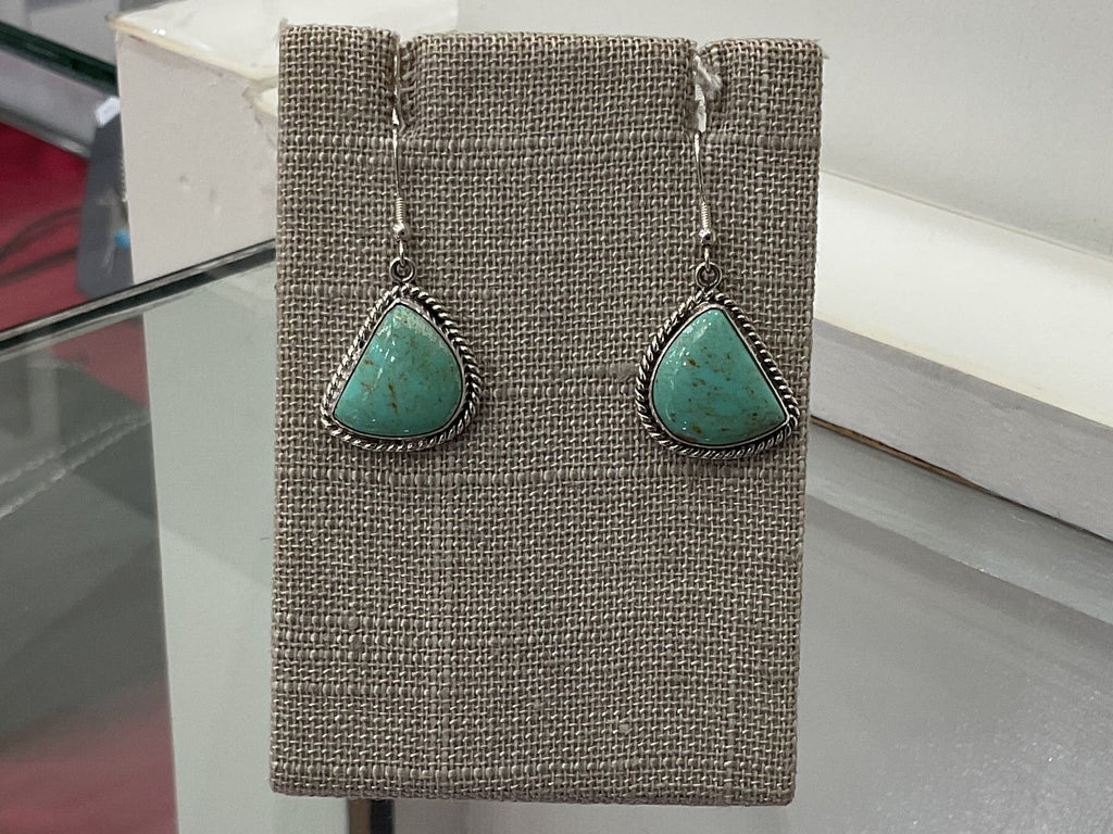 Kingman Half Moon Sterling Silver Earrings