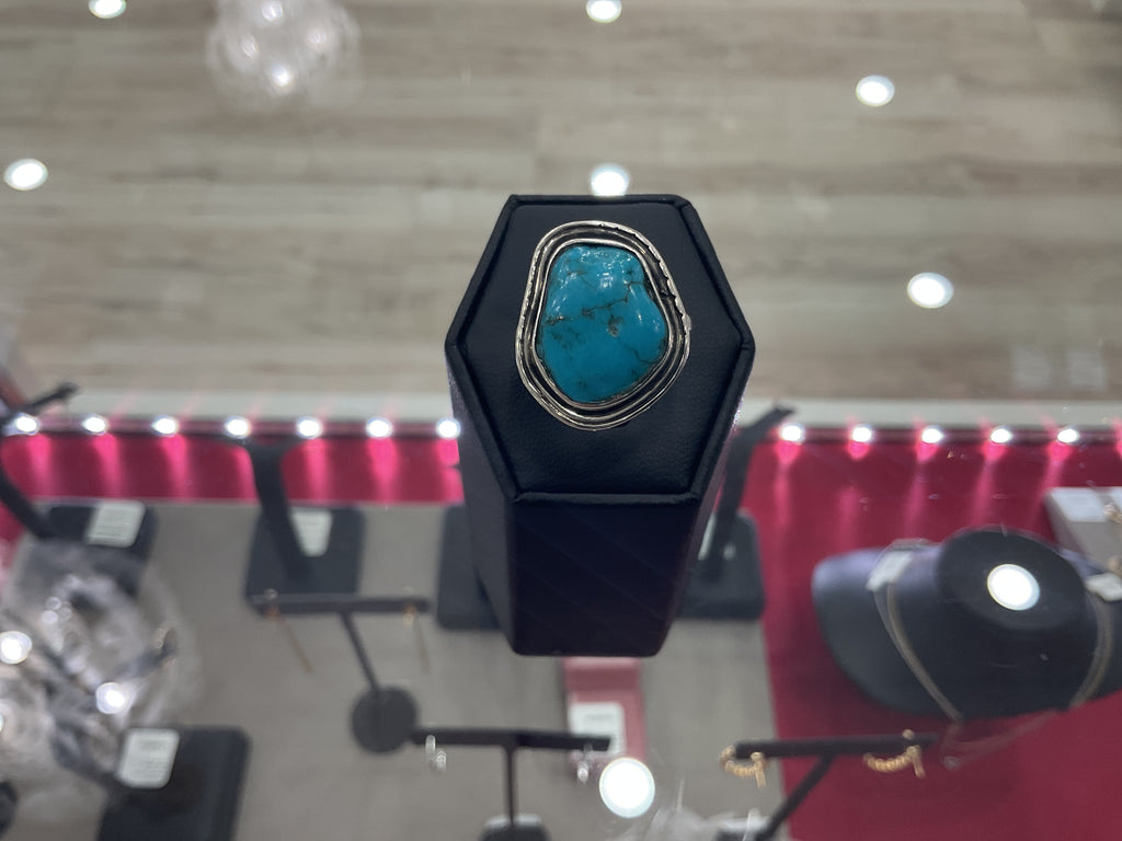 Kingman Turquoise Ring