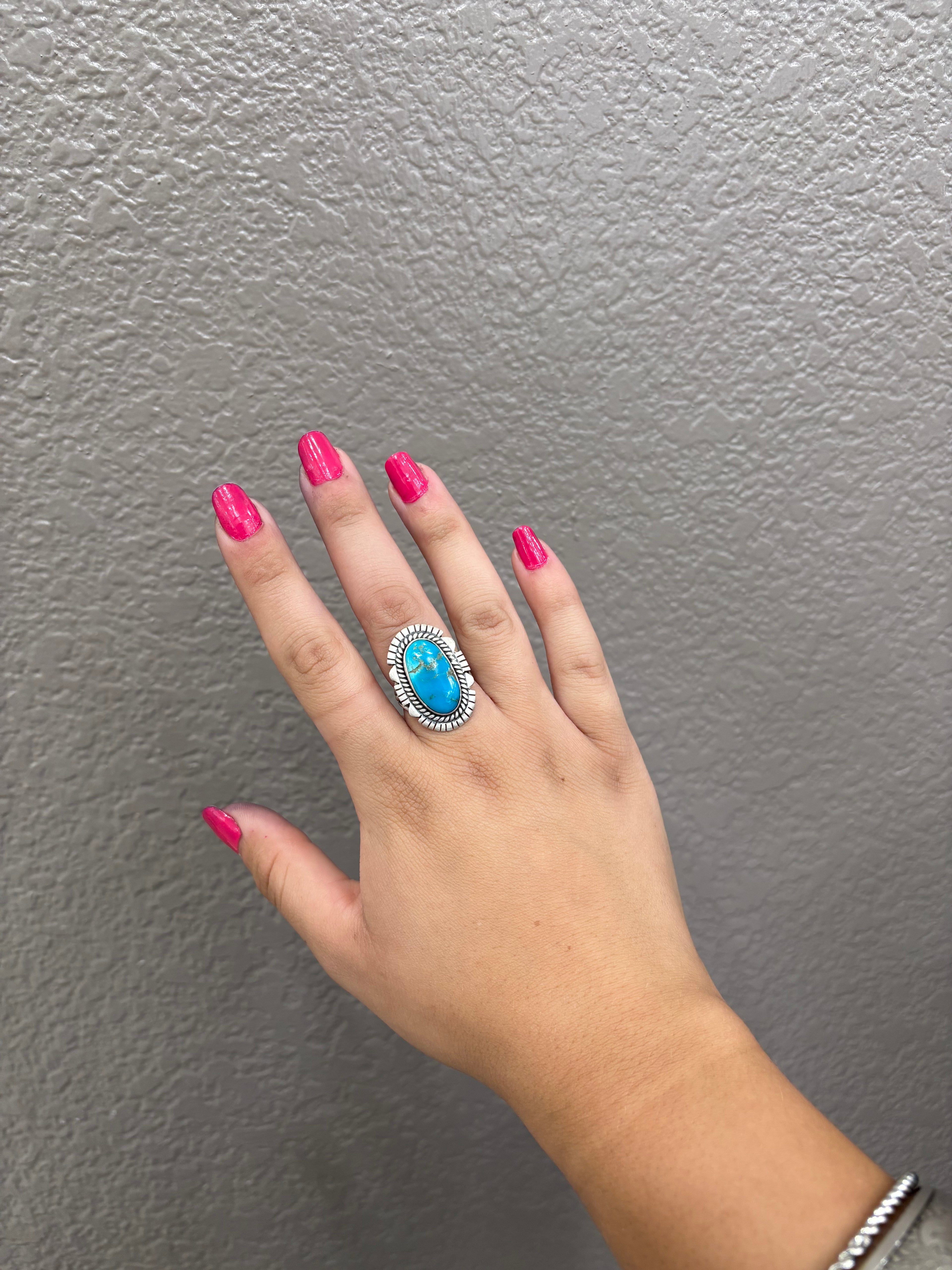 Sonoran Turquoise Oval Ring