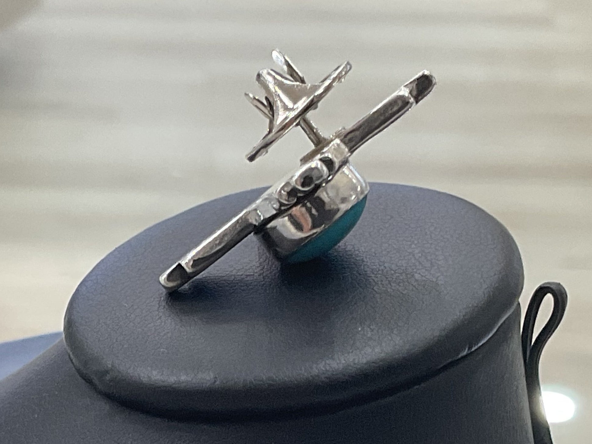 Zia Turquoise Necklace and Pin Set