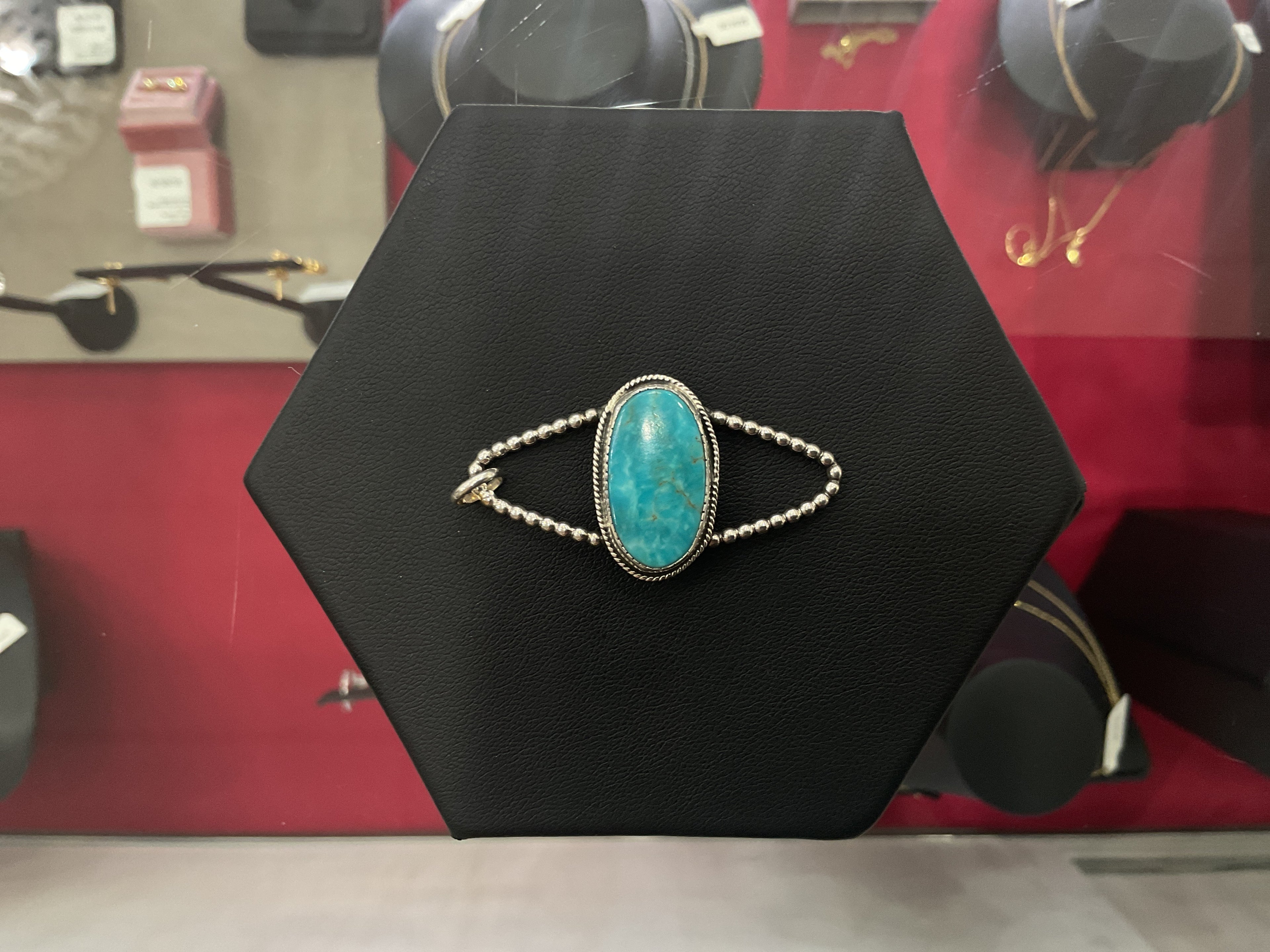 Kingman Turquoise Twilly Scarf Slide/Pendant