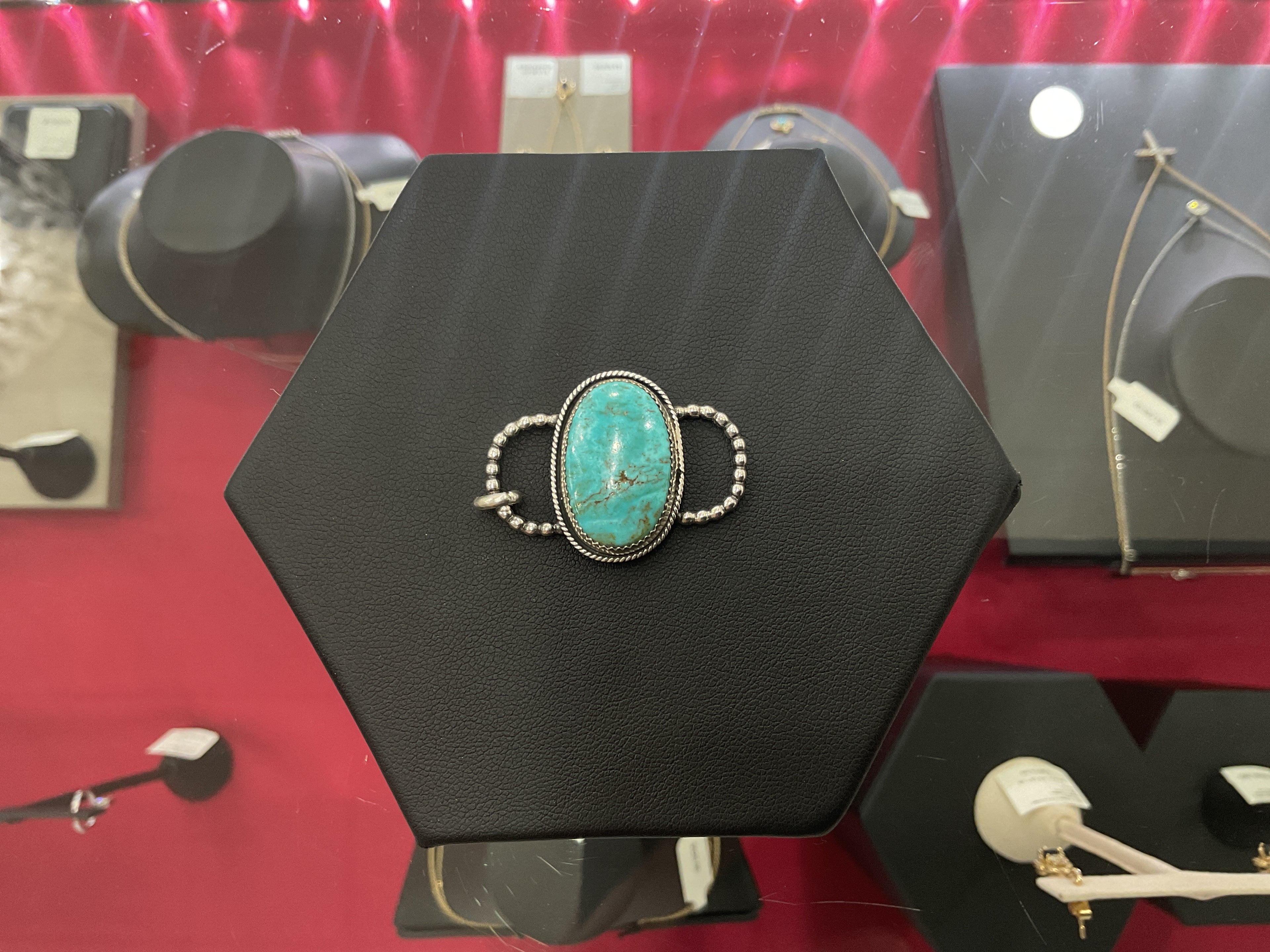 Kingman Turquoise Twilly Scarf Slide/Pendant