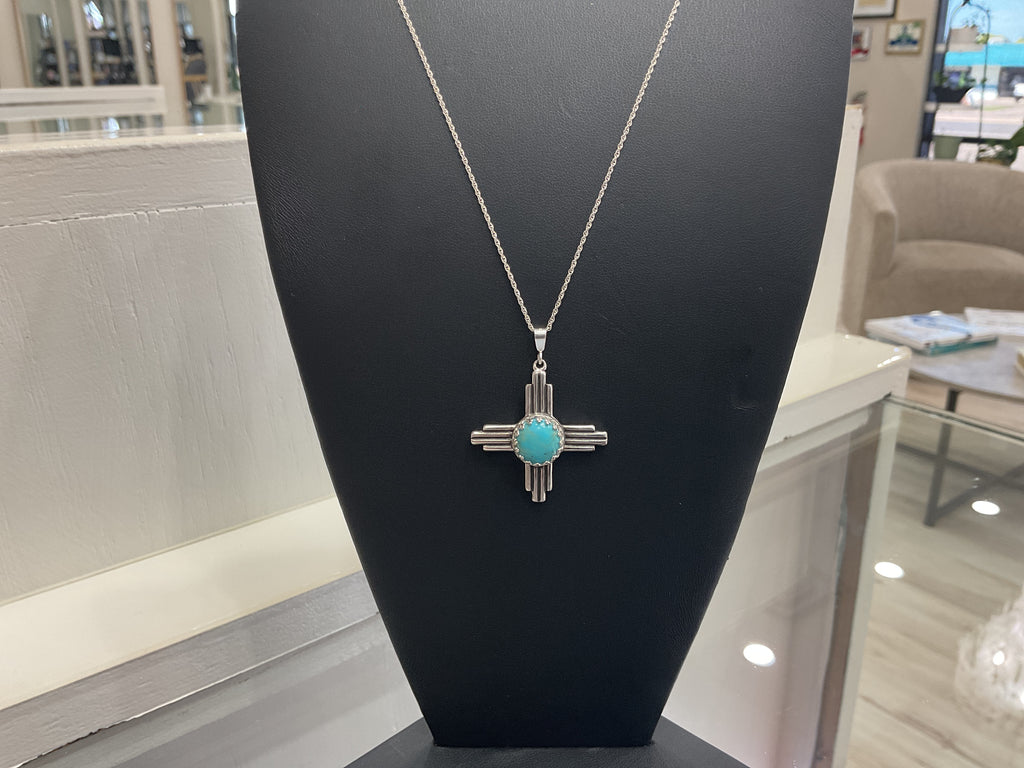 Zia Kingman Turquoise Necklace