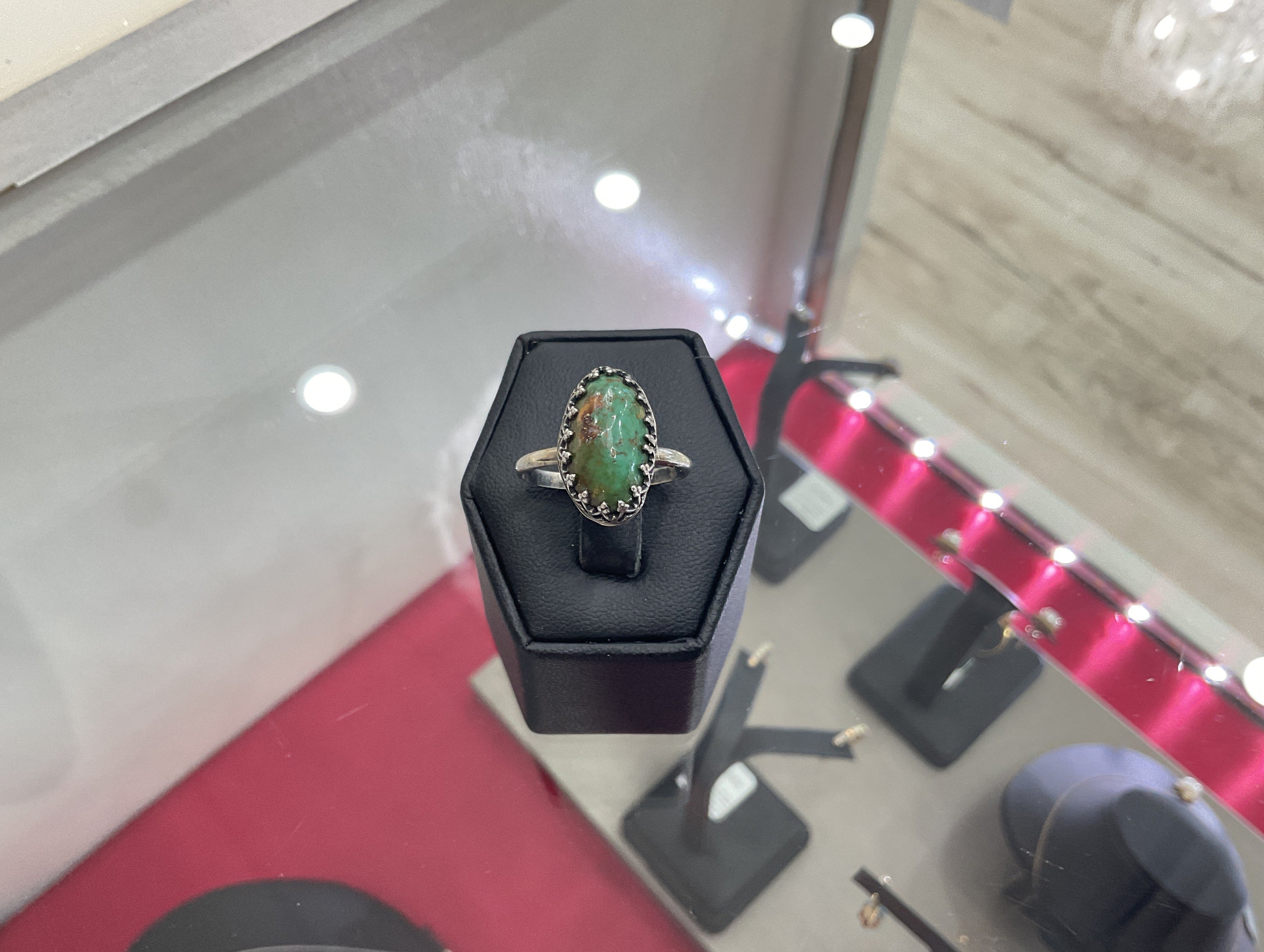Green Turquoise Ring