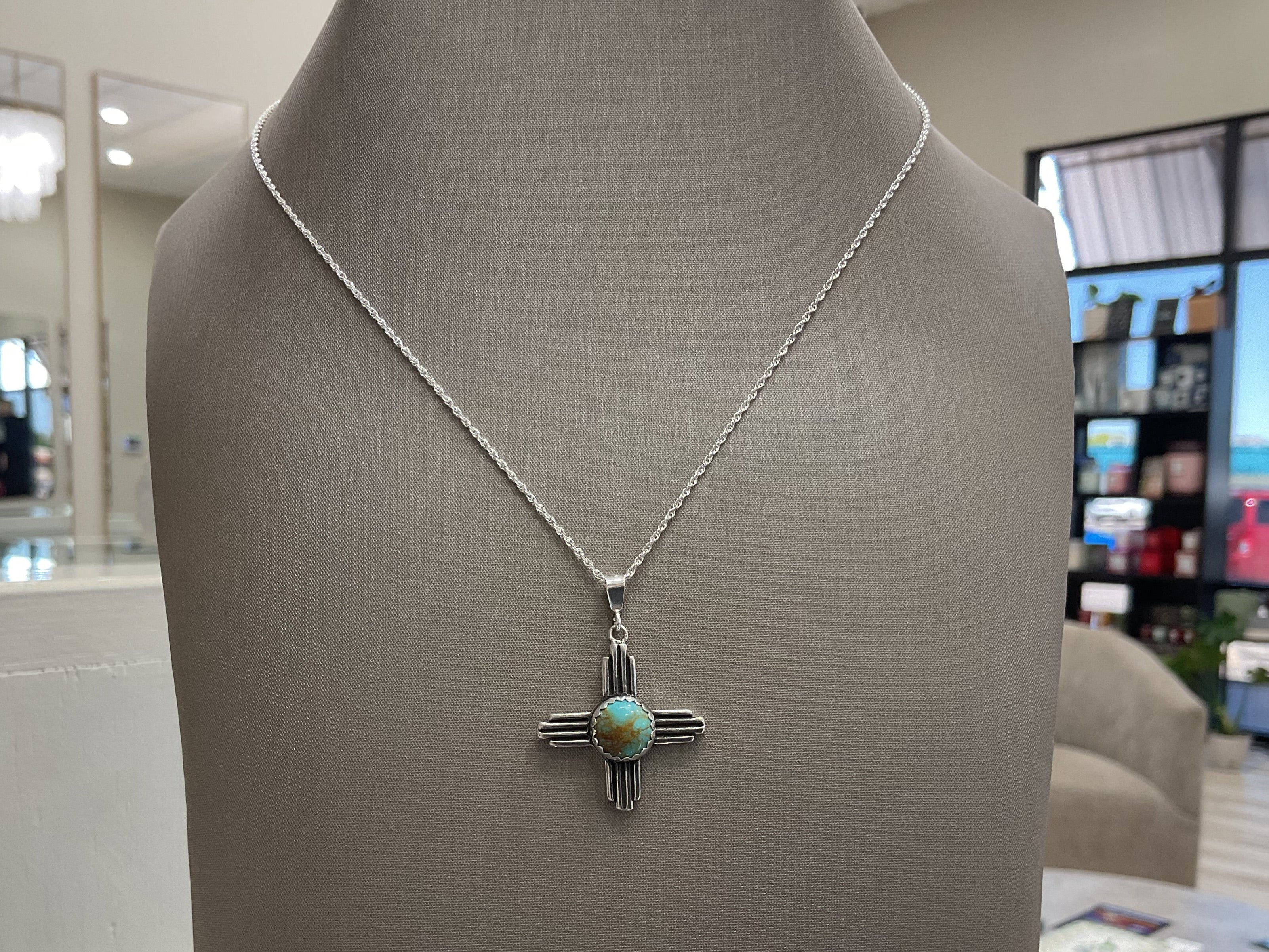 Zia Kingman  Turquoise Necklace