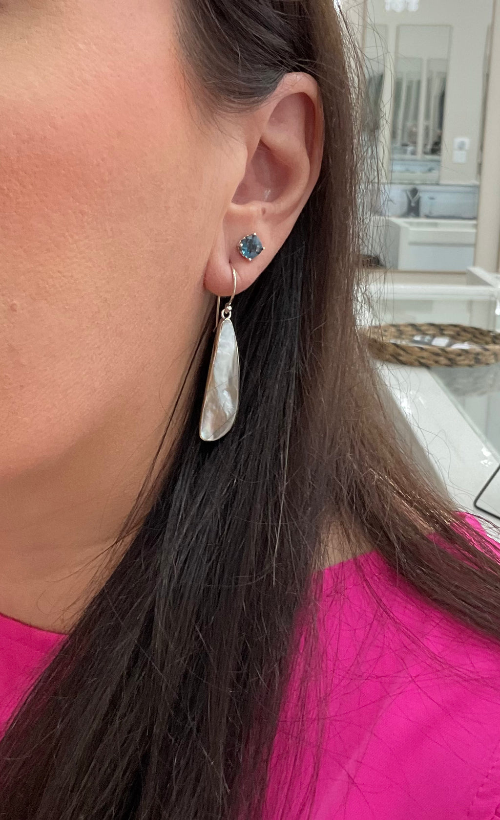 The Mother of Pearl Earrings