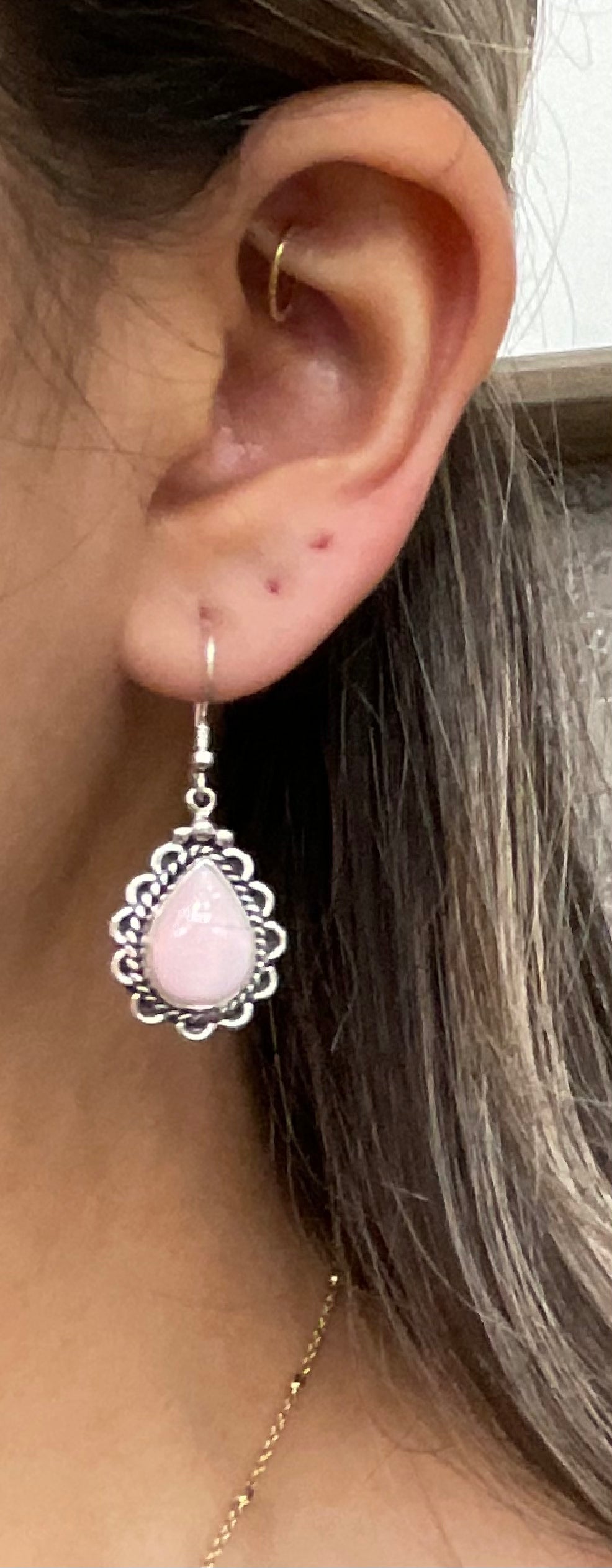 PINK Conch Earrings