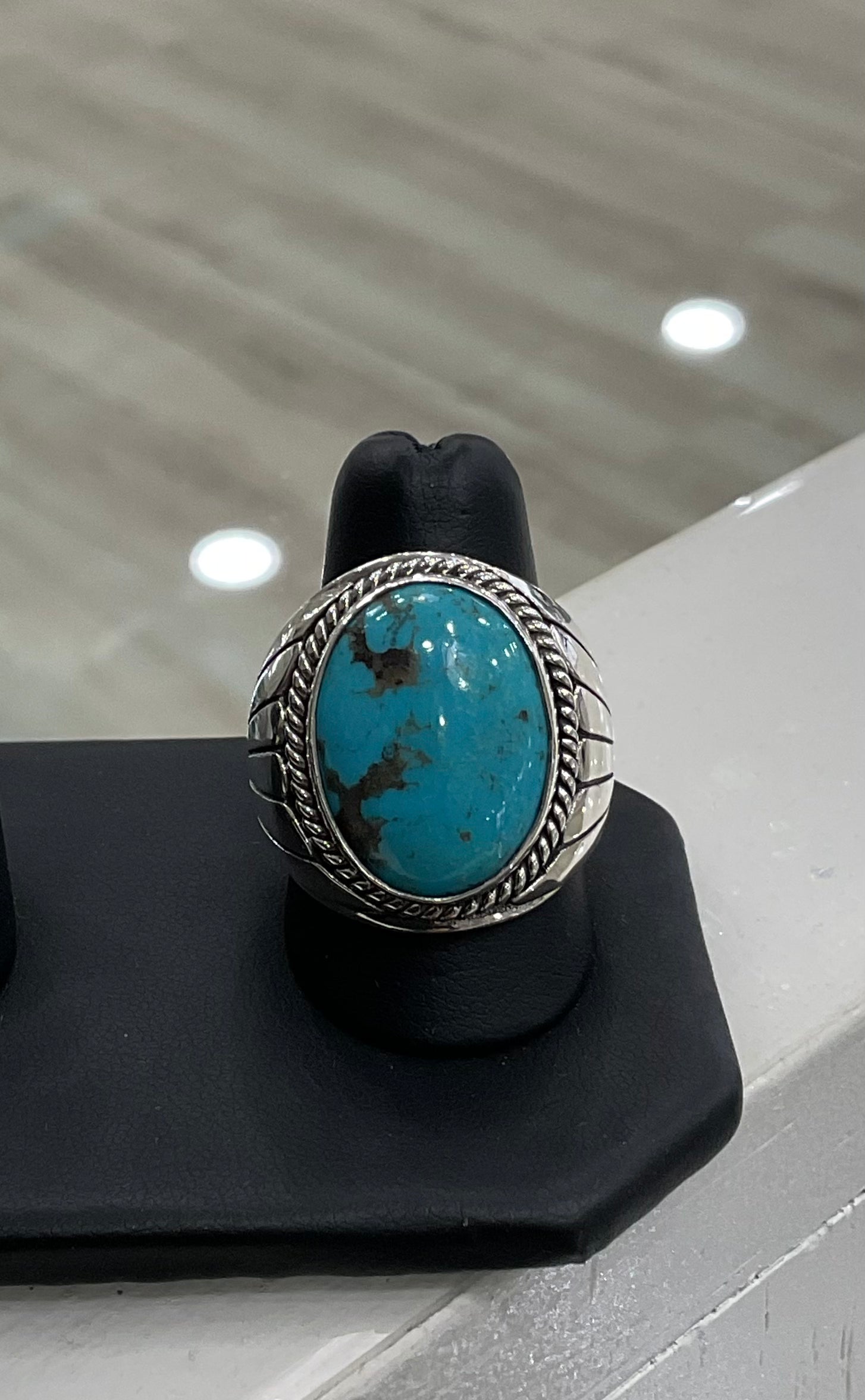 Campitos Turquoise and Sterling Silver Ring