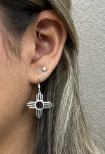 Load image into Gallery viewer, Sterling Silver Zia Earrings
