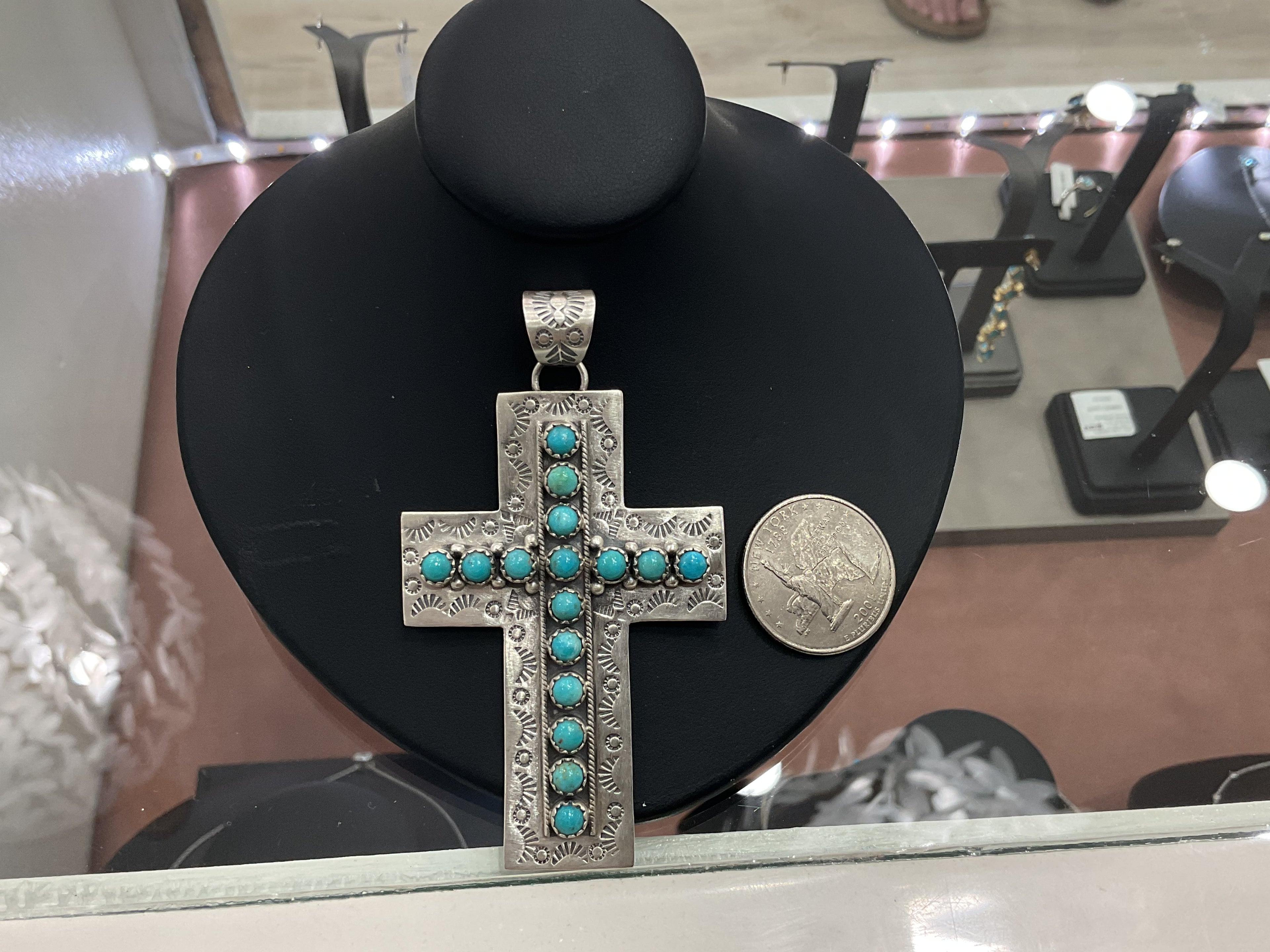 Kingman Turquoise Pendant