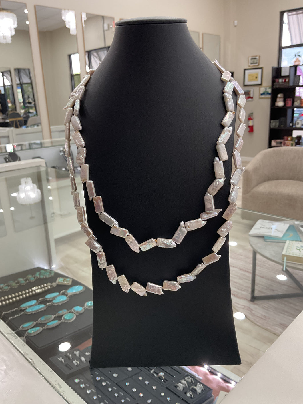 Natural Mother of Pearl Necklace