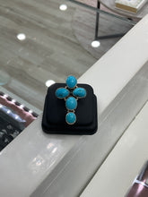 Load image into Gallery viewer, Sonoran Turquoise Cross Ring
