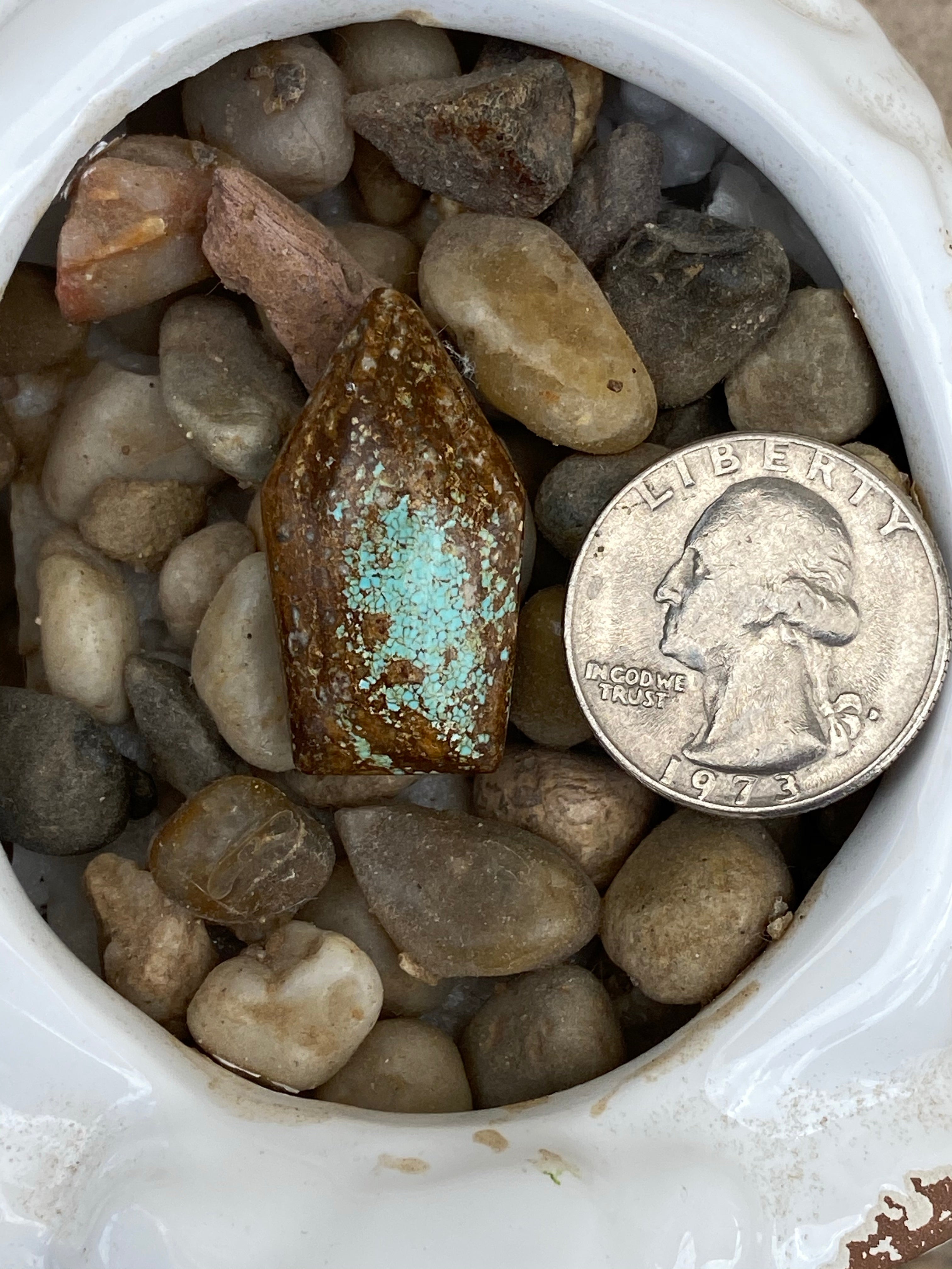 #8 Nevada Turquoise Cabochon