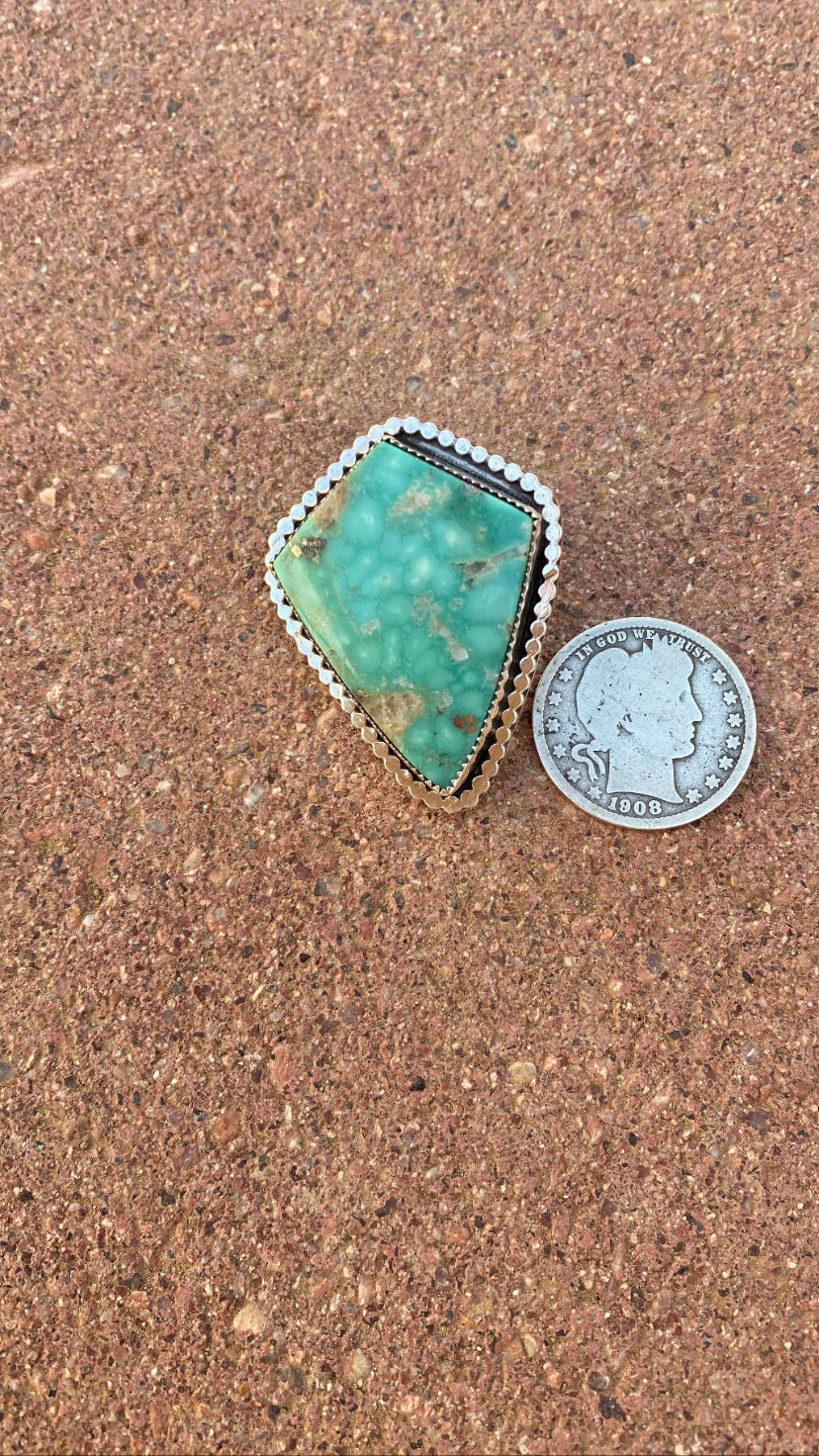 Whitewater Turquoise Pin