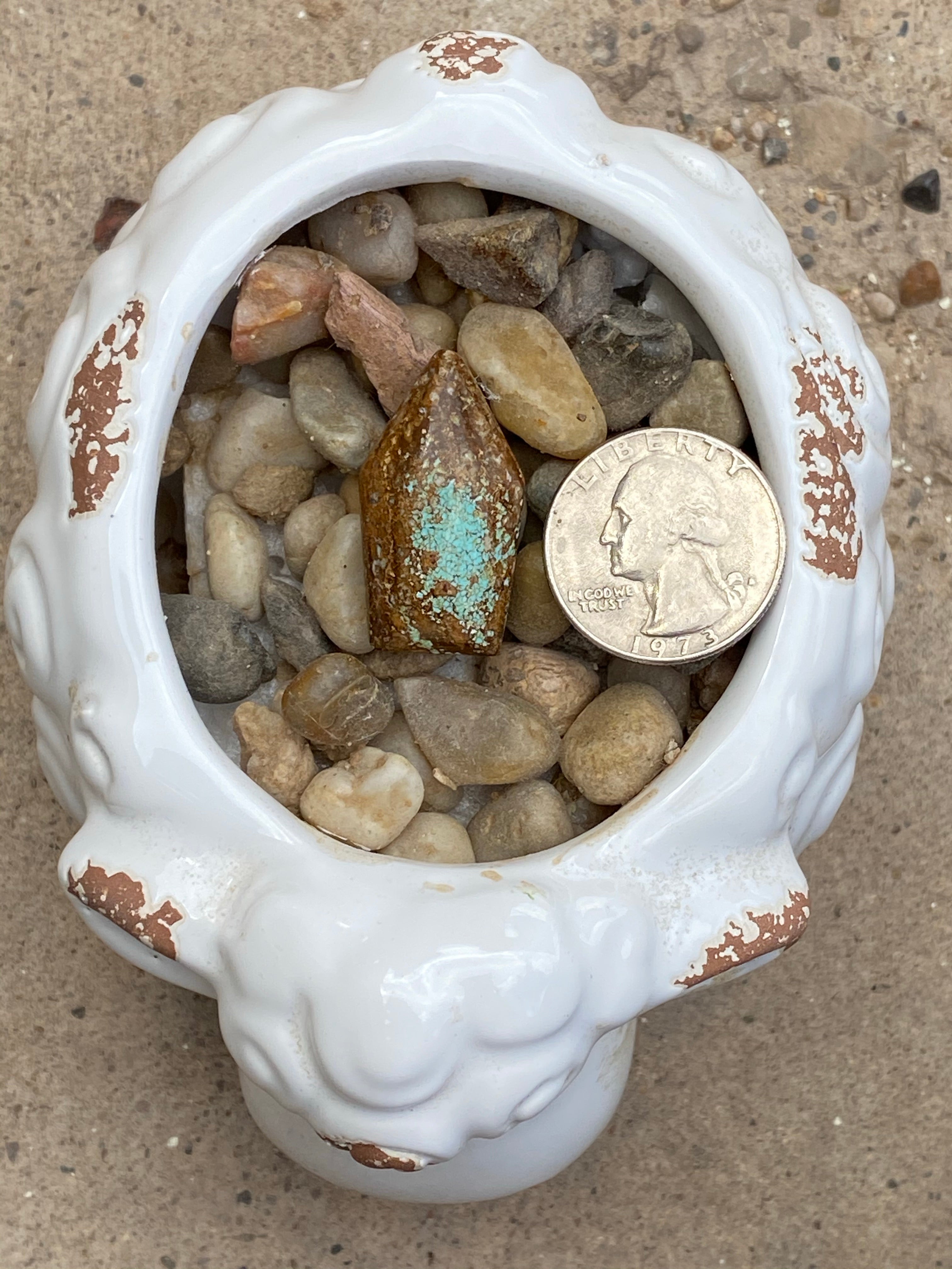 #8 Nevada Turquoise Cabochon